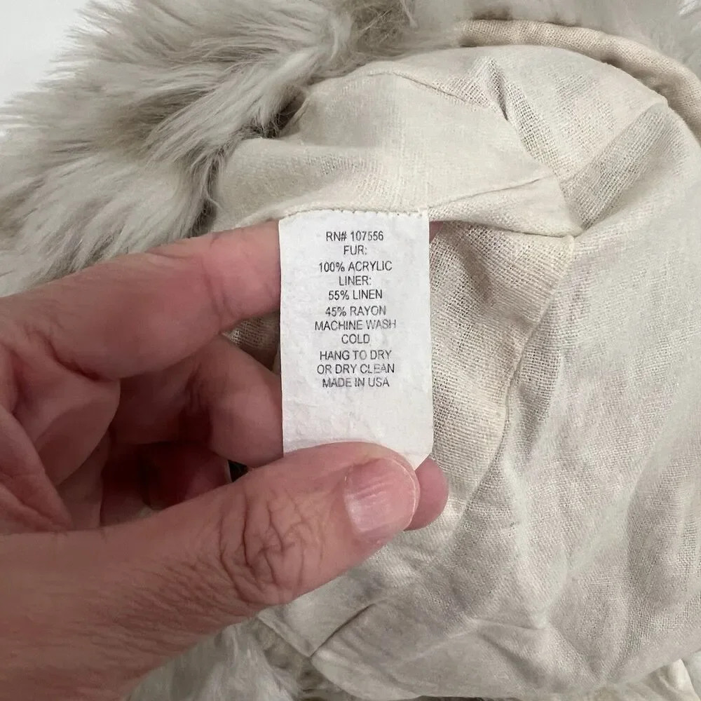 Authentic And Rare Faux Fur Spirithoods Kids Hat In Snow Leopard Print, New